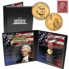 2007 24k GP Jefferson Dollar & Stamp Collection