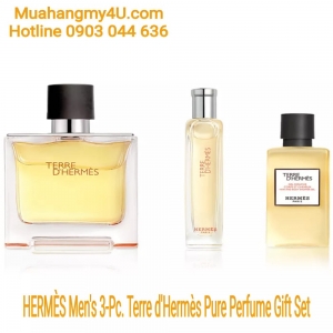 HERMÈS Men´s 3-Pc. Terre d´Hermès Pure Perfume Gift Set