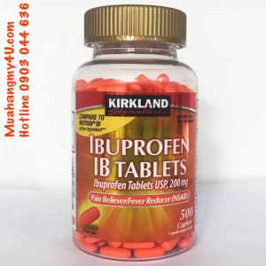Thuốc giảm đau Ibuprofen 200mg - 500 viên 