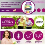 Centrum Silver Women 50+, 275 Tablets