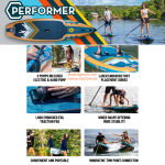 Body Glove Performer 11´ Inflatable Stand Up Paddle Board Package