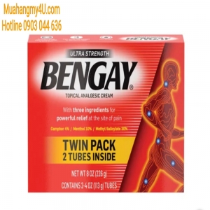 Bengay Ultra Strength - Kem xoa bóp giảm đau_bong gân _viêm cơ