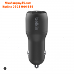 BOOST↑CHARGE™ Dual USB-A Car Charger 24W + USB-A to Lightning Cable