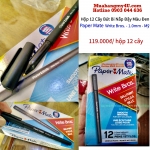 Hộp 12 cây bút bi nắp đậy Paper Mate® Write Bros. 1.0mm - Mỹ