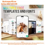 Nelko PP01 Instant Smartphone Photo Printer, Portable Mini Color Wireless Mobile Printer, Bluetooth Compatible with iOS & Android Devices, Purple