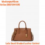Michael Kors - Laila Small Studded Leather Satchel
