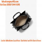 Michael Kors - Laila Medium Leather Satchel with Card Case