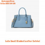 Michael Kors - Laila Small Studded Leather Satchel