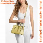 Michael Kors - Laila Small Studded Leather Satchel