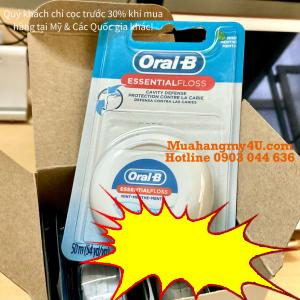 Chỉ nha khoa Oral-B - Essential Floss, Mỹ - 50m