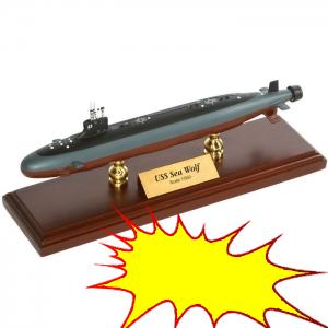 Seawolf Class Submarine (1/350 Scale) Submarine Model
