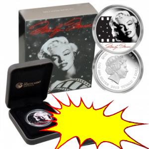 Marilyn Monroe Silver Proof Coin