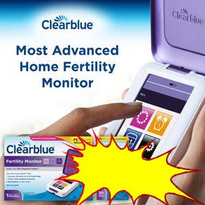 Clearblue® Touch Screen Fertility Monitor and 30 Test Sticks