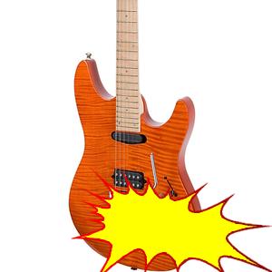 Laguna LE924 Electric Guitar Awesome Orange Transparent 