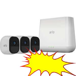 Arlo Pro Smart Home HD Wireless IP Security Camera 3-pack