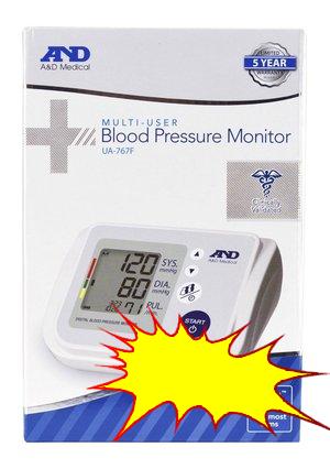 A&D Medical Multi-user Blood Pressure Monitor w/AccuFit Plus Cuff System