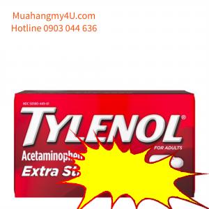 Tylenol Extra Strength Caplets with 500 mg Acetaminophen, 225 viên