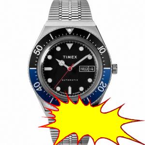 Timex M79 Automatic Black Dial Stainless Steel Men´s Automatic Watch