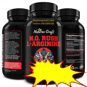 Nitric Oxide Pre Workout for Men - Nitric Oxide Supplement for Men with L-Arginine, L-Citrulline & Beet Root Powder - Nature´s Craft 60ct Capsules Amino Acids for Muscle Recovery