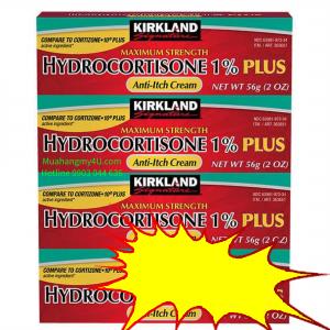 Kirkland Signature Hydrocortisone 1 percent PLUS Anti-Itch Cream, 8 Ounces